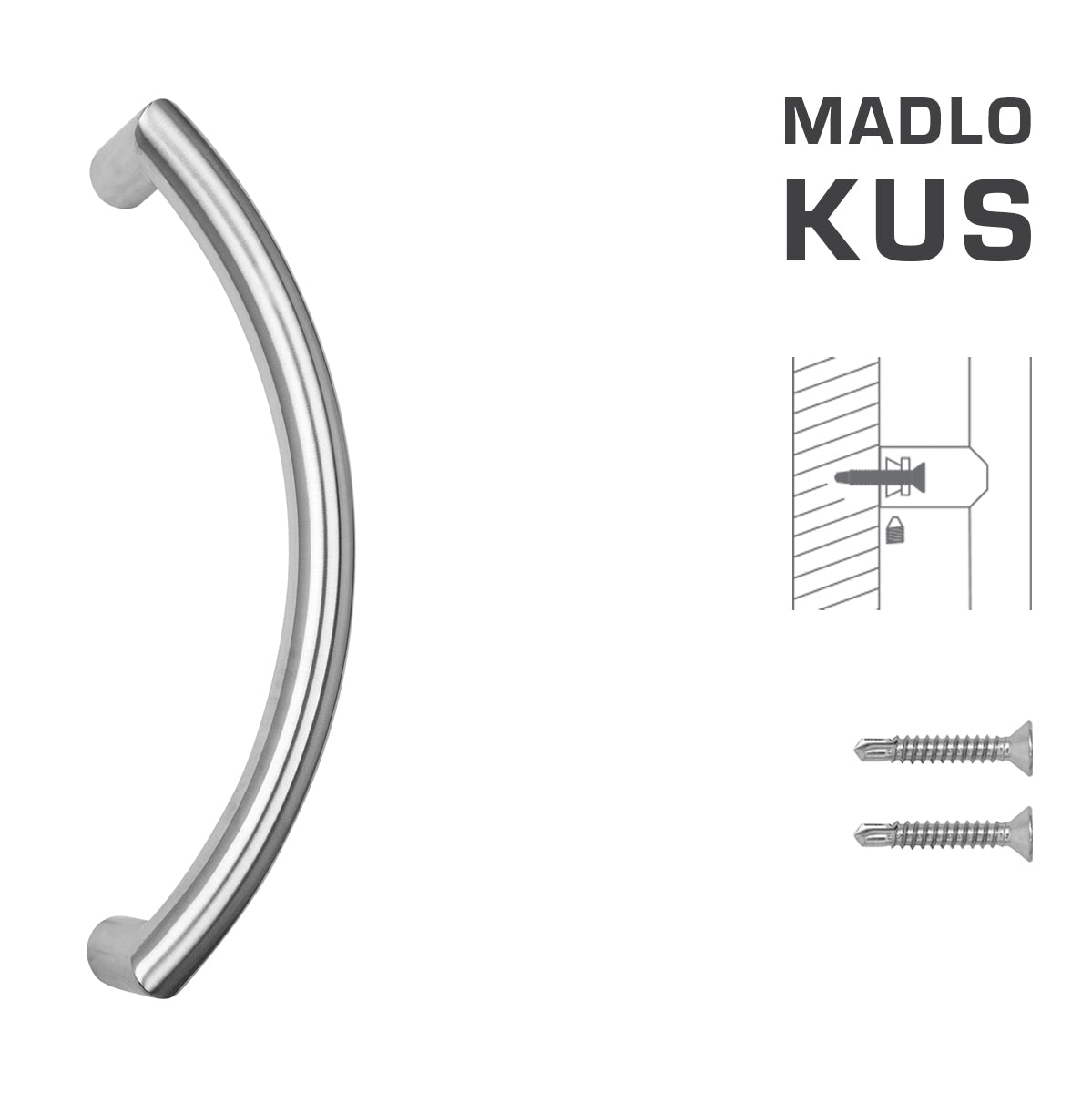 FT - HANDLE code K39 â‚¬Å¡Â¬Â¹Ã†â€™Â¦ 32 mm ST pc - Round off-set handles