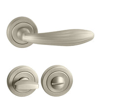Sofia R Exclusive Door Handle on a Round Rose