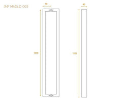 JNF - IN.07.005.D.1250 Door Handle - HANDLE