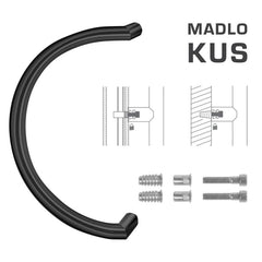 FT - HANDLE code K16 â‚¬Å¡Â¬Â¹Ã†â€™Â¦ 30 mm SP pcs - Round off-set handles