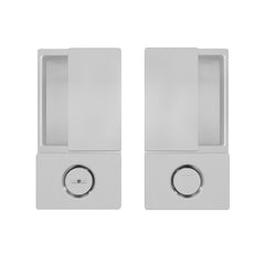 AGB - WAVE SHELLS for sliding WC doors - Shells and handles for sliding wooden doors