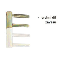 OV - Hinge adjustable upper 495/14