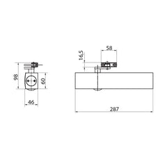 GZ - TS 4000 hanger self-closer