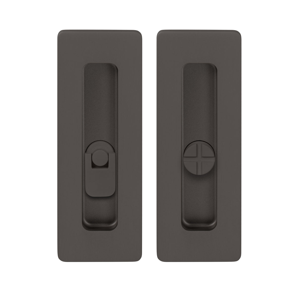 Tupai TI - Sliding door shell - 4181 5S - WC - Shells and handles for sliding wooden doors