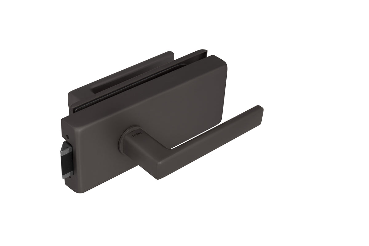 Tupai TI - LOCK for glass with handle SONIA 4014 - without hole - Locks for glass doors