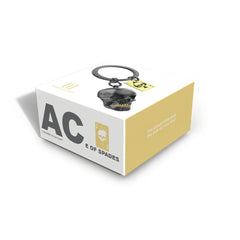 MTM - KEY FOB - Black skull - Key rings