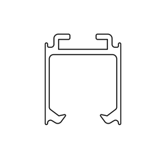 SC - Aluminum profile 100 LEGGERA MB, ART.0110