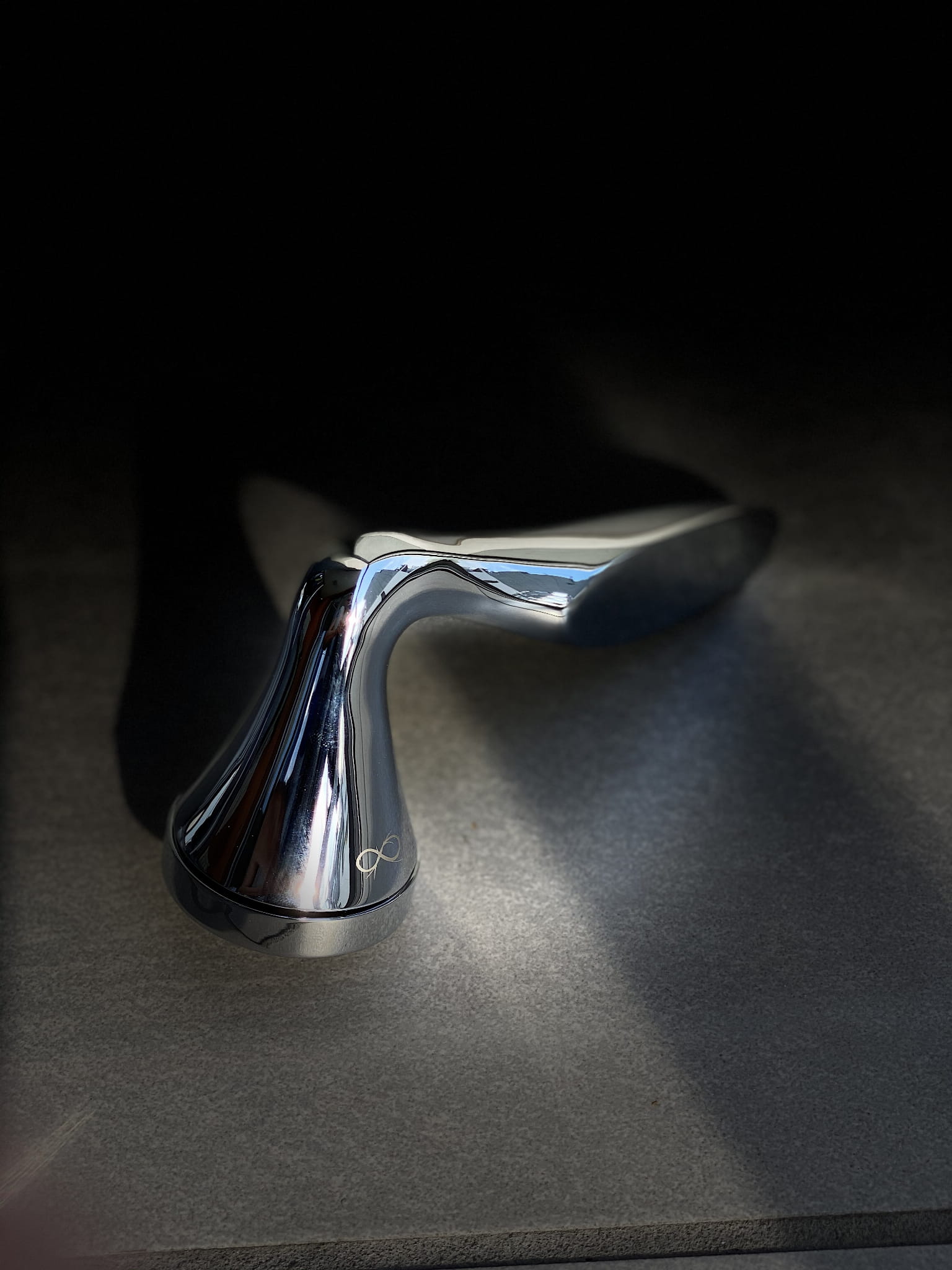Infinity Line Dolce KDLC 700 Chrome - Door Handle on a Backplate
