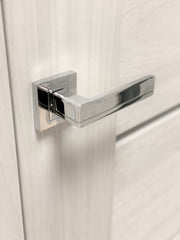 Platon KPL 700 Chrome - Door Handle on a Square Rose