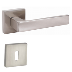 Infinity Line Duna KDI 300 Satin - Door Handle on a Square Rose