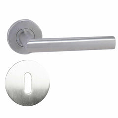 MP fittings Favorit R - Stainless Steel Door Handle