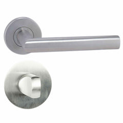MP fittings Favorit R - Stainless Steel Door Handle