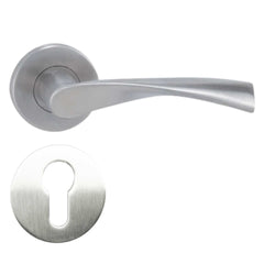 MP fittings Tornado R - Stainless Steel Door Handle