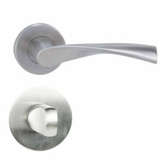 MP fittings Tornado R - Stainless Steel Door Handle