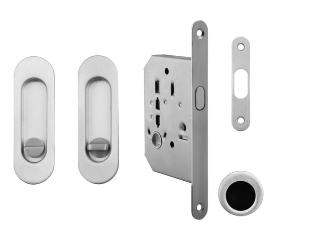 FT - Oval sliding door set - WC