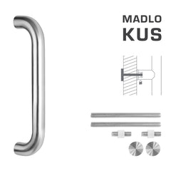 FT - HANDLE code K01 â‚¬Å¡Â¬Â¹Ã†â€™Â¦ 32 mm UN pc - Round straight handle