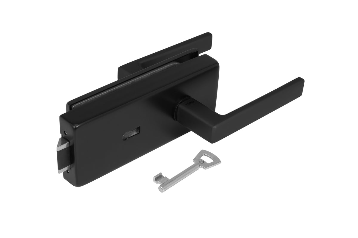 Tupai TI - LOCK for glass with handle SONIA 4025 - BB - Locks for glass doors