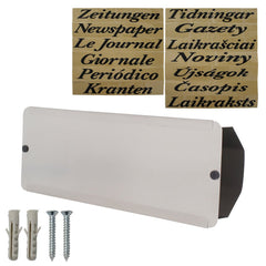 ROTTNER RR - PO BOX - SIZILIA NEWSPAPER BOX - T04012 - Mailboxes