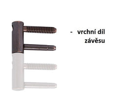 OV - Hinge adjustable upper 495/14