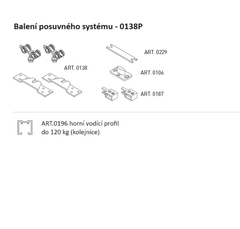 SC - SLIDING SYSTEM SERIES 100 SILENT 120 KG