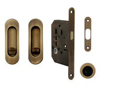 FT - Oval sliding door set - WC