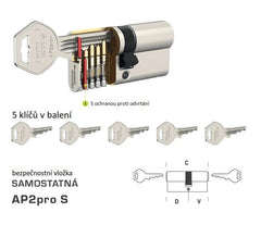 DORMAKABA DK - AP2pro S - Separate safety inserts - BT3