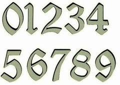 M.P MP - House number "9" - 120 mm