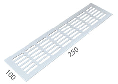SRL - ALFA ventilation grille width 100 x 250 mm - Grilles width 100 mm