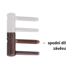 OV - Hinge adjustable lower 495/16