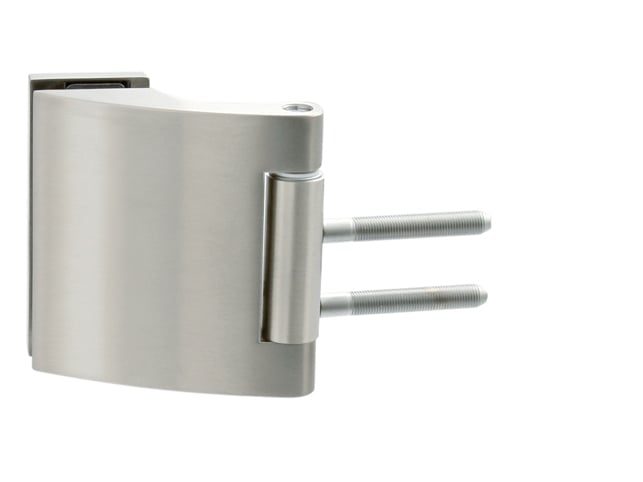 CT - CER203C - 3B Pair of vertical hinges (glass-frame)