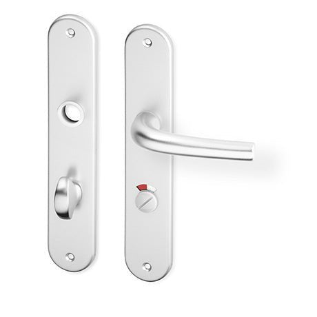 ACT Anna door  - Door Handle on a Backplate - F1 natural