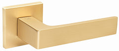 Infinity Line Apollo FIT gold mat KAF M G00 - Door Handle on a Square Rose