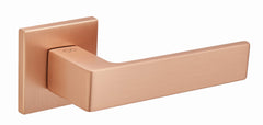 Infinity Line Apollo FIT copper mat KAF M M00 - Door Handle on a Square Rose