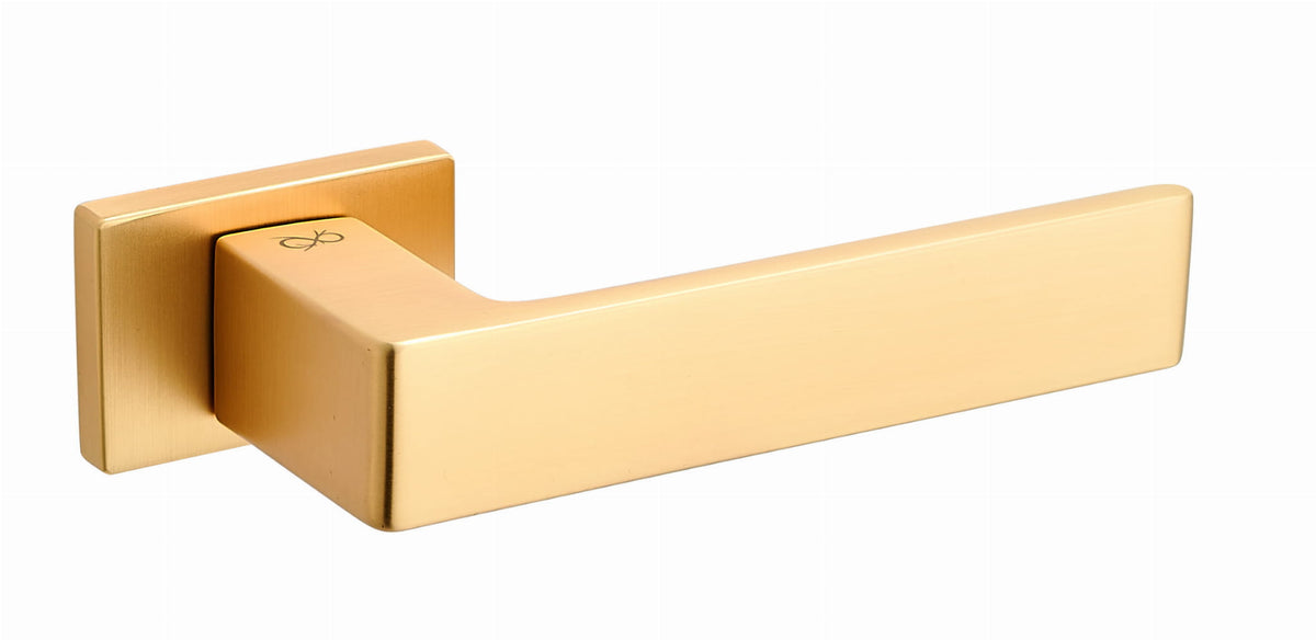 Infinity Line Apollo RT KART gold matte MG00 - Door Handle on a Square Rose