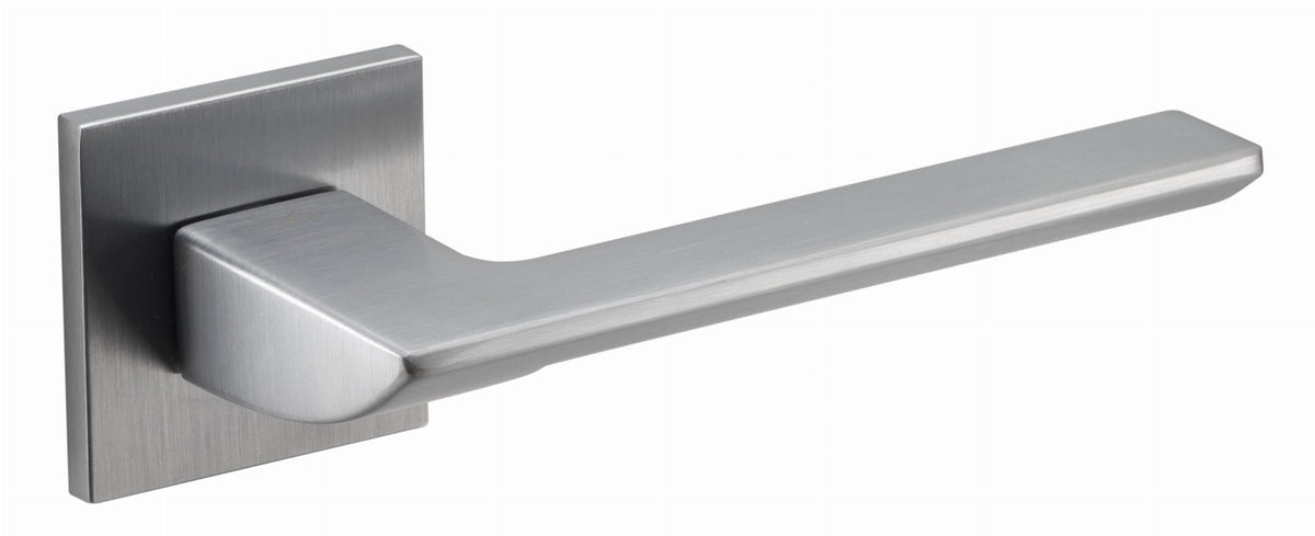 Infinity Line Astra FIT matt chrome KSA M700 - Door Handle on a Square Rose