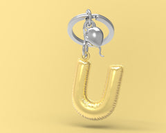 MTM - KEY KEY - Letter U - Key rings