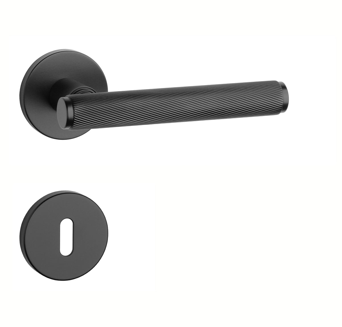 AS - KERRIA - R 7S - Handles on round rosettes