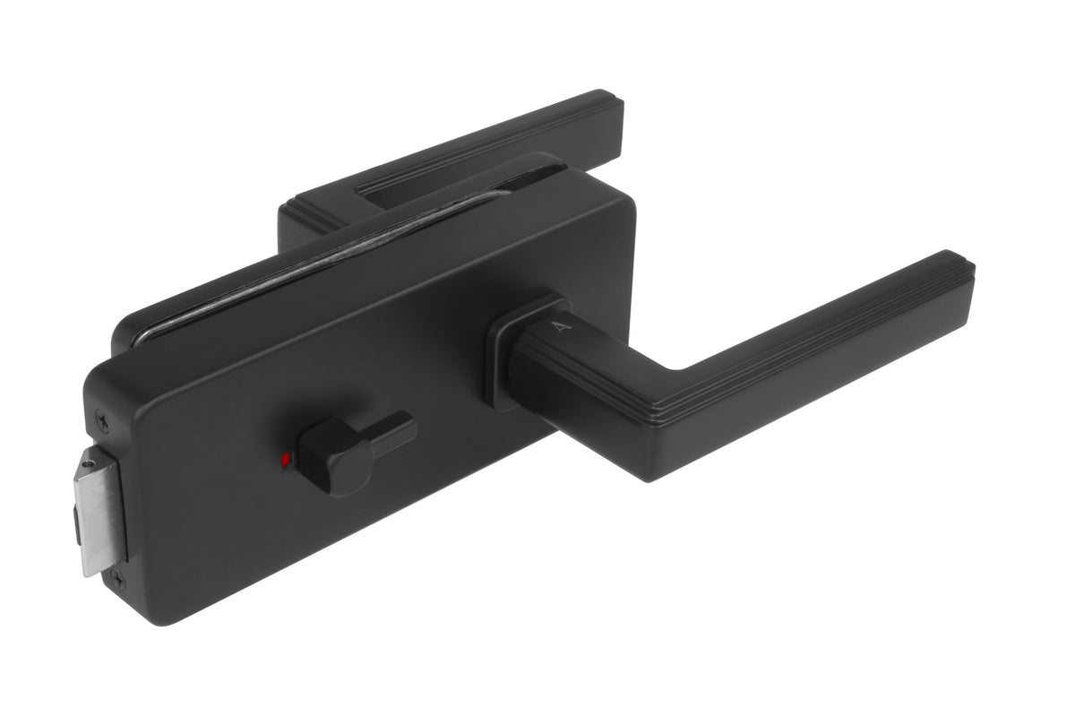 M.P MP - UNIQUE R8 - GLASS LOCK with handle RAFLESIA - WC - Locks for glass doors
