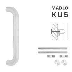 FT - HANDLE code K01 â‚¬Å¡Â¬Â¹Ã†â€™Â¦ 32 mm UN pc - Round straight handle