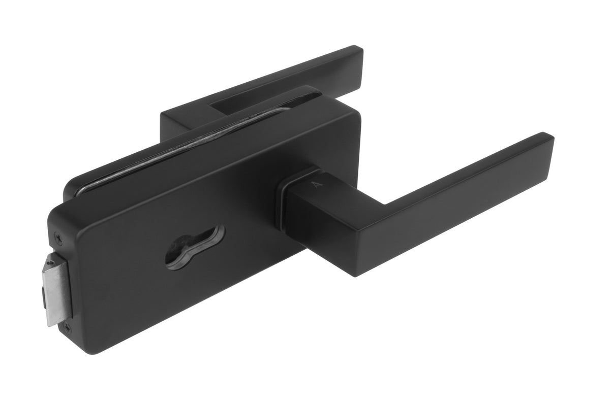 M.P MP - UNIQUE R8 - GLASS LOCK with handle PINA - PZ - Locks for glass doors