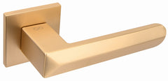 Bohema FIT gold mat KBH M G00 - Door Handle on a Square Rose
