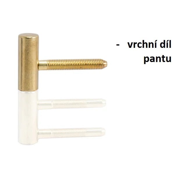 OV - Non-adjustable top hinge 100/15