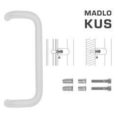 FT - HANDLE code K38 â‚¬Å¡Â¬Â¹Ã†â€™Â¦ 32 mm SP pcs - Round off-set handles