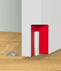 BORING - VERUM ITALY VM - Magnetic stopper invisible STOPPINO Open Model 2 - Magnetic door stops