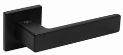 Infinity Line Cavo KVO black B00 - Door Handle on a Square Rose