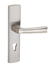 Infinity Line Cezar KCR 312 K+K Satin -External Door Handle on a Backplate