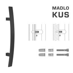 FT - HANDLE code K41C 40x10 mm SP pcs - straight