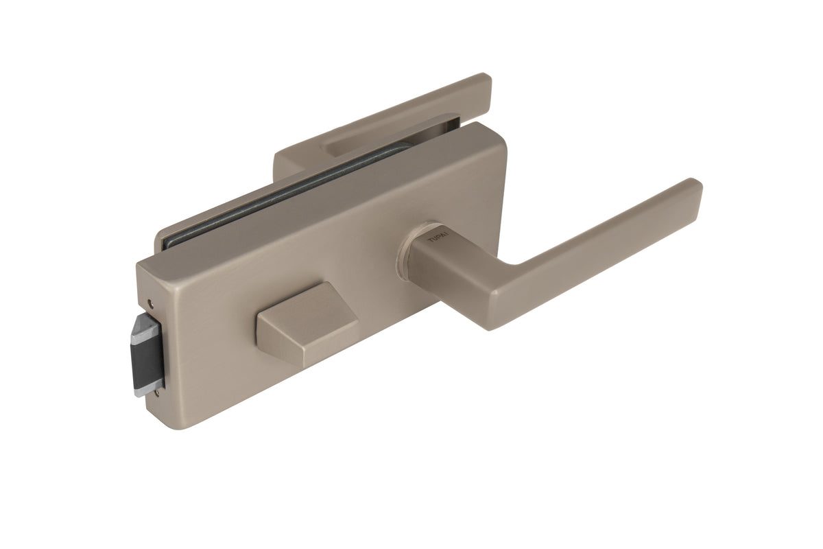 Tupai TI - LOCK for glass with handle SONIA 4026 - WC - Locks for glass doors