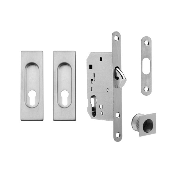 FT - Square sliding door set - PZ / D - shells and handles for sliding doors