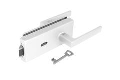 Tupai TI - LOCK for glass with handle SONIA 4025 - BB - Locks for glass doors